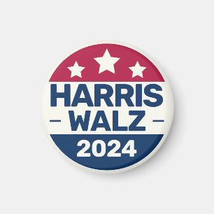 Kamala Harris Tim Walz Kampagne 2024 Präsident Magnet