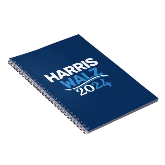Kamala Harris Tim Walz Kampagne 2024 Präsident Notizblock (Rechte Seite)