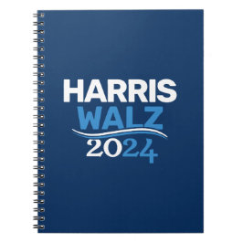 Kamala Harris Tim Walz Kampagne 2024 Präsident Notizblock