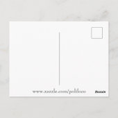 Kamala Harris & Tim Walz Postkarte (Rückseite)