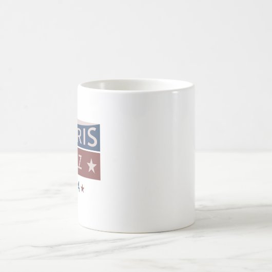 Kamala Harris Tim Walz Präsidentschaftswahl 2024 Kaffeetasse (Mittel)