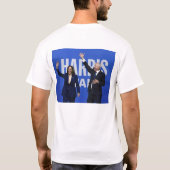 Kamala Harris Tim Walz T-Shirt (Rückseite)