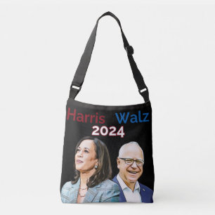 Kamala Harris Tim Walz Wahl 2024 Tote Bag Tragetaschen Mit Langen Trägern