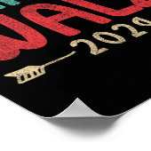 Kamala Harris Tim Walz Waltz Harris Walz 202 Poster (Ecke)