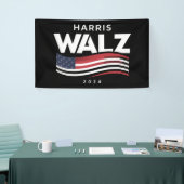 Kamala Harris Tim Walz Waltz Wahl 2024 Banner (Messeveranstaltung)