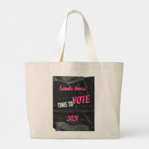 Kamala Harris Tote Bag. breit