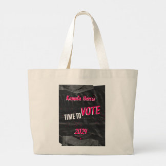 Kamala Harris Tote Bag. breit Jumbo Stoffbeutel