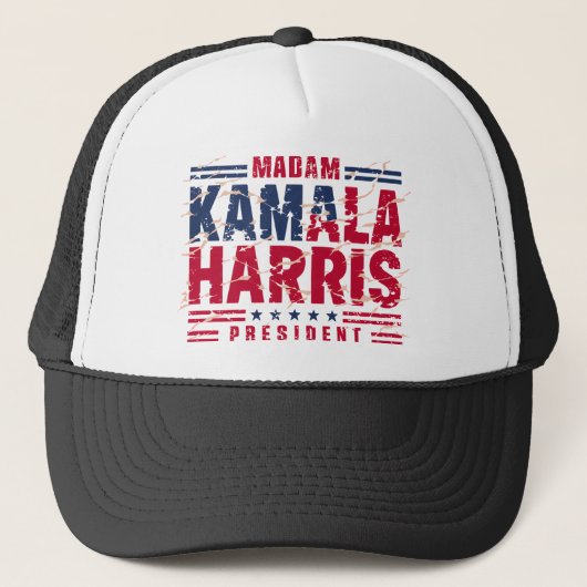 Kamala Harris Truckerkappe (Vorderseite)
