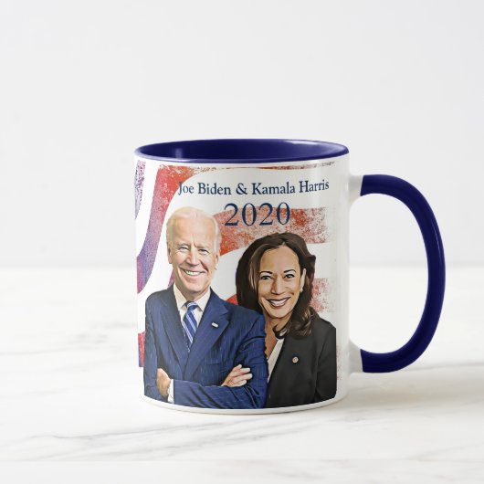 Kamala Harris und Joe Biden 2020 Wahl Tasse (Rechts)