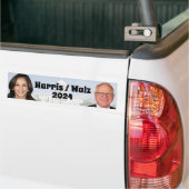 Kamala Harris und Tim Walz 2024 Autoaufkleber (Auf Lkw)