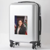 Kamala Harris US-Vizepräsident, Biden 2024 Aufkleber (Koffer)