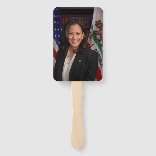 Kamala Harris US-Vizepräsident, Biden 2024 Fächer (Rückseite)