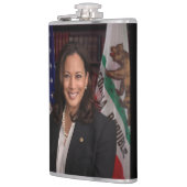 Kamala Harris US-Vizepräsident, Biden 2024 Flask Flachmann (Links)