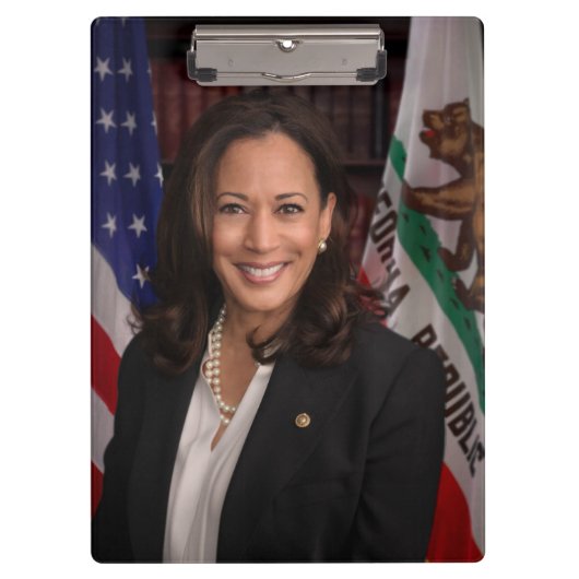 Kamala Harris US-Vizepräsident, Biden 2024 Klemmbrett (Vorderseite)