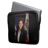 Kamala Harris US-Vizepräsident, Biden 2024 Laptopschutzhülle (Vorderseite Links)
