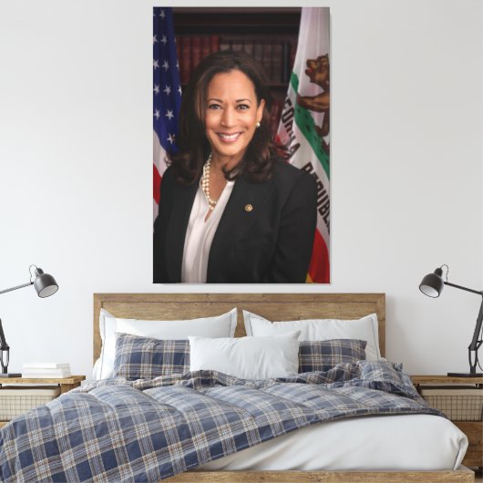 Kamala Harris US-Vizepräsident, Biden 2024 Leinwanddruck (Insitu (Schlafzimmer))