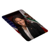 Kamala Harris US-Vizepräsident, Biden 2024 Magnet (Rechte Seite)