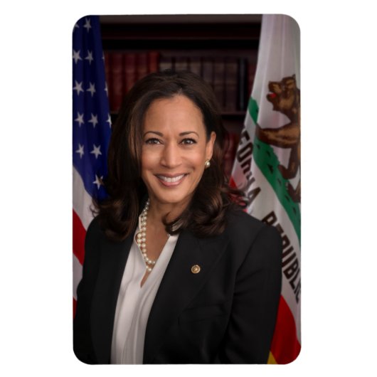 Kamala Harris US-Vizepräsident, Biden 2024 Magnet (Vertikal)