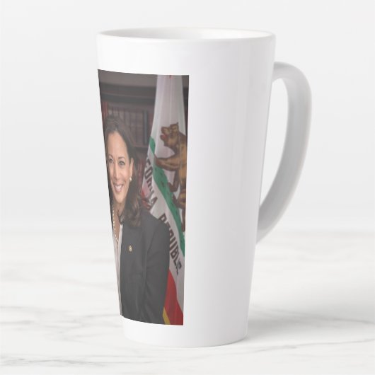 Kamala Harris US-Vizepräsident, Biden 2024 Milchtasse (Rechte Ecke)