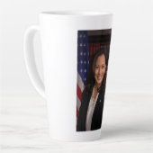 Kamala Harris US-Vizepräsident, Biden 2024 Milchtasse (Linke Ecke)