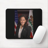 Kamala Harris US-Vizepräsident, Biden 2024 Mousepad (Mit Mouse)