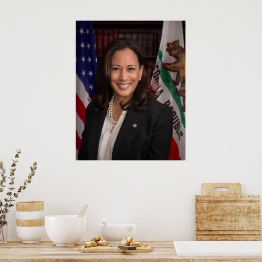 Kamala Harris US-Vizepräsident, Biden 2024 Poster (Küche)