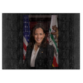 Kamala Harris US-Vizepräsident, Biden 2024 Schneidebrett (Vorderseite)