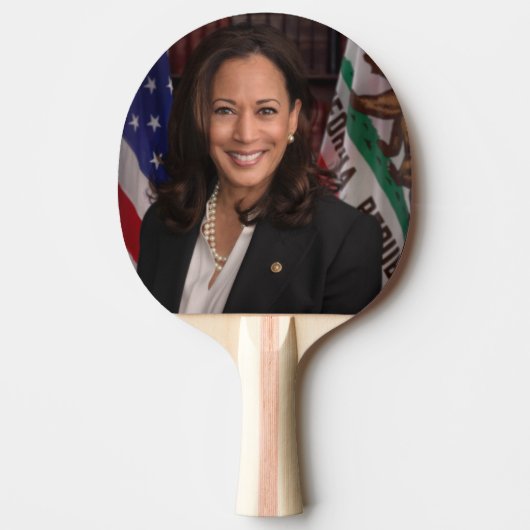 Kamala Harris US-Vizepräsident, Biden 2024 Tischtennis Schläger (Vorderseite)