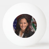 Kamala Harris US-Vizepräsident, Biden 2024 Tischtennisball (Rückseite)