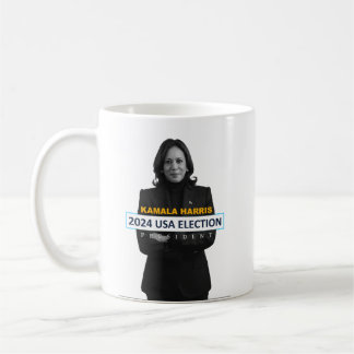 Kamala Harris USA 2024 Präsident Kaffeetasse