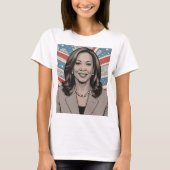 kamala harris usa Präsident 2024 T-Shirt (Vorderseite)