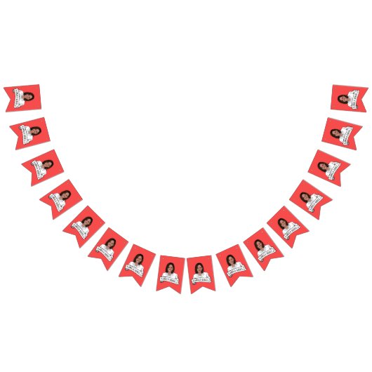 Kamala Harris Valentinstag Wimpelkette (Alle)