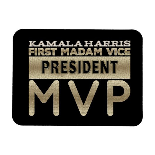 Kamala Harris Vizepräsidentin MVP Magnet (Horizontal)
