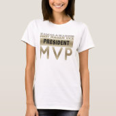 Kamala Harris Vizepräsidentin MVP T-Shirt (Vorderseite)