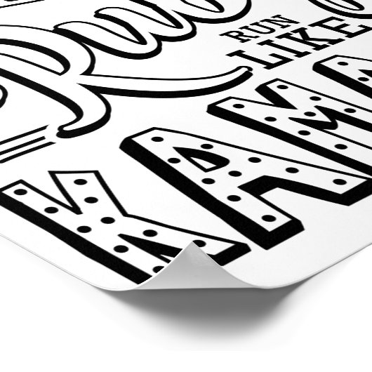 Kamala Harris VP Elect Poster (Ecke)