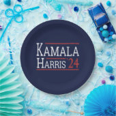 Kamala Harris Wahl 2024 I Pappteller (Party)