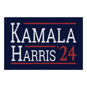 Kamala Harris Wahl 2024 I Poster