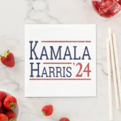 Kamala Harris Wahl 2024 I Serviette (Beispiel)