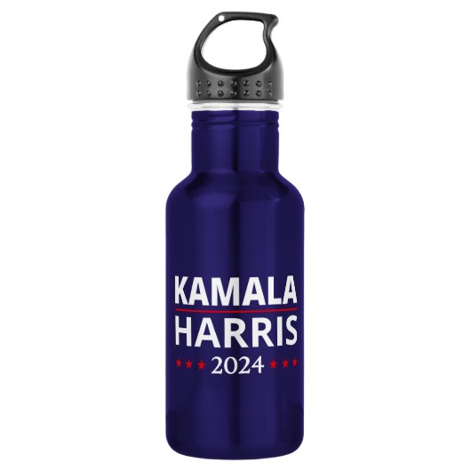 Kamala Harris Wahl 2024 III Edelstahlflasche (Vorderseite)