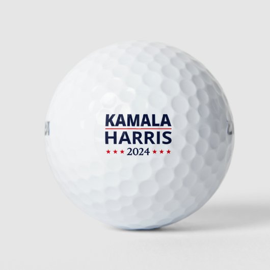 Kamala Harris Wahl 2024 III Golfball (Vorderseite)
