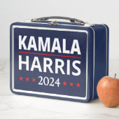 Kamala Harris Wahl 2024 III Metall Brotdose (Beispiel)