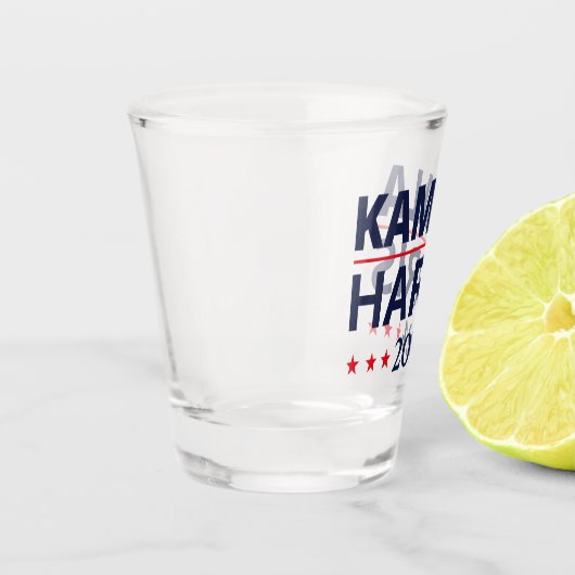 Kamala Harris Wahl 2024 III Schnapsglas (Links)
