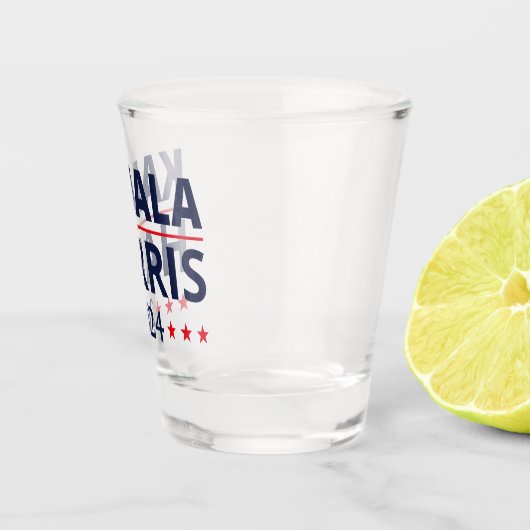 Kamala Harris Wahl 2024 III Schnapsglas (Rechts)