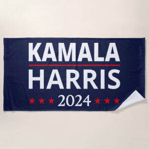 Kamala Harris Wahl 2024 III Strandtuch