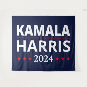 Kamala Harris Wahl 2024 III Wandteppich