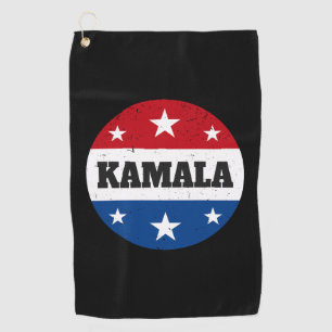 Kamala Harris Wahl 2024 V Golfhandtuch