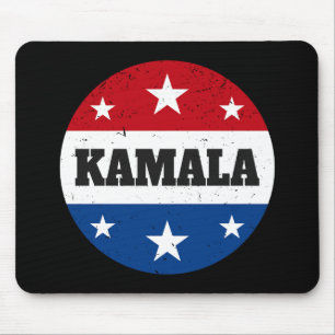 Kamala Harris Wahl 2024 V Mousepad