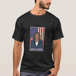 Kamala Harris - Wahl 2024 zur Flagge der USA T-Shirt