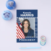 Kamala Harris Wahlkampfvorlage Flyer (Einzeln)