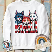 Kamala Harris Wahlplattform 2024 Sweatshirt
